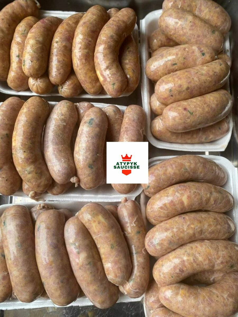 Saucisses fromagère de porc