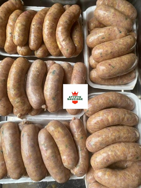 Saucisses fromagère de porc