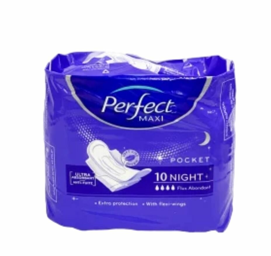Serviettes Hygiéniques Nuit Maxi