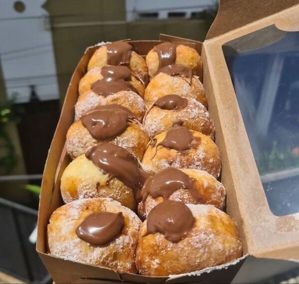 Beignets moelleux au chocolat
