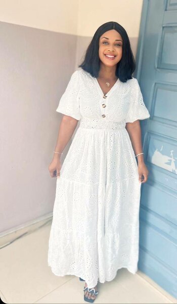 Robe blanche