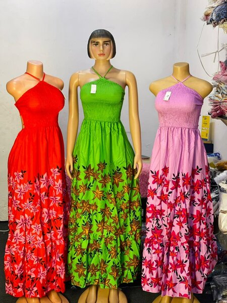 Cross back dress