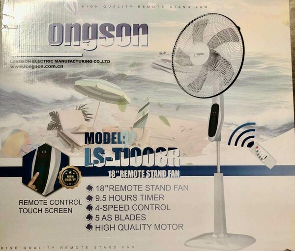 Ventilateur avec commande