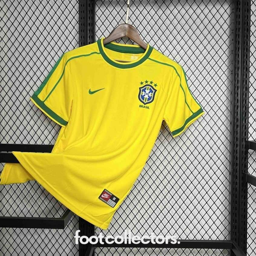 Maillot Brésil Football Vintage
