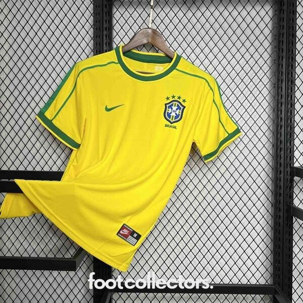 Maillot Brésil Football Vintage