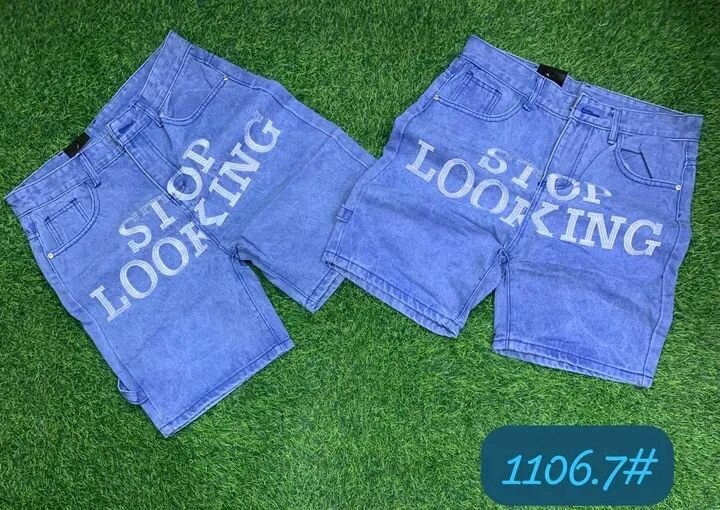 Shorts en jean décontractés
