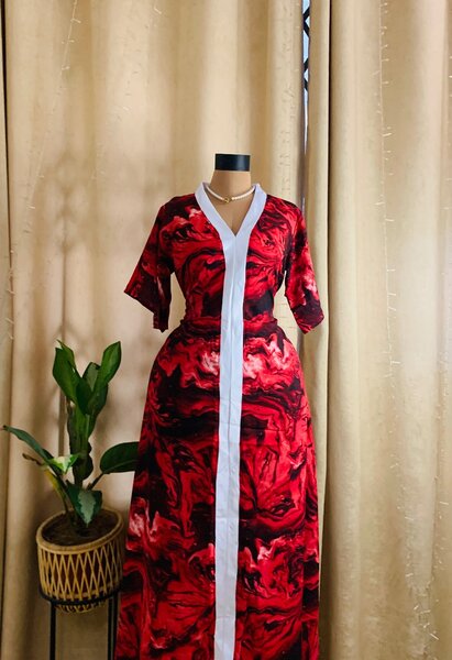 Long bubu dress