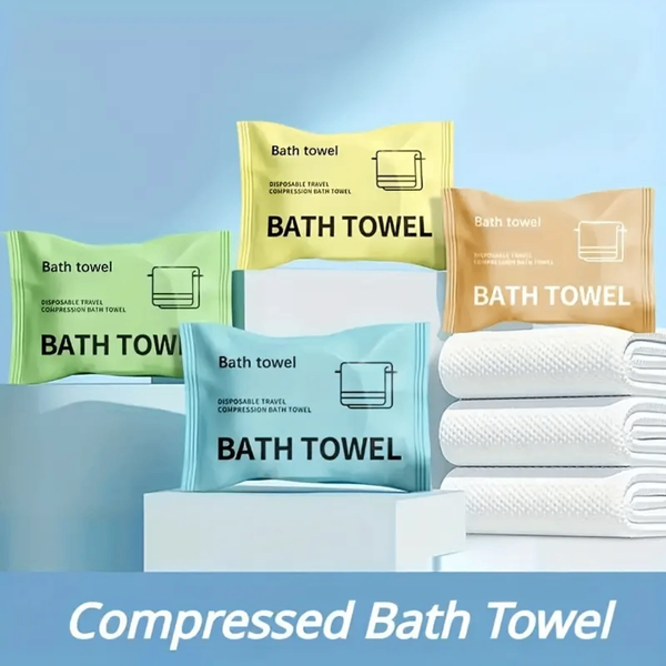 Serviettes compressées