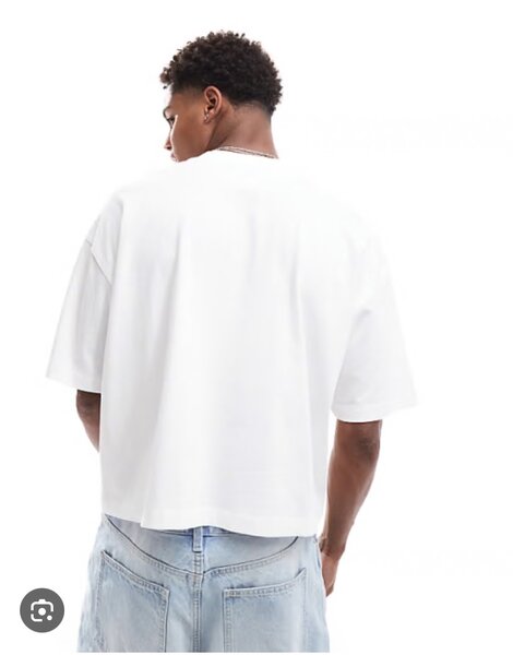 T-shirt blanc crop top uk