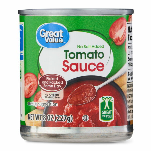 Sauce tomate sans sel ajoutée
