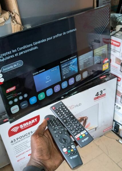 Smart TV LED 43 pouces