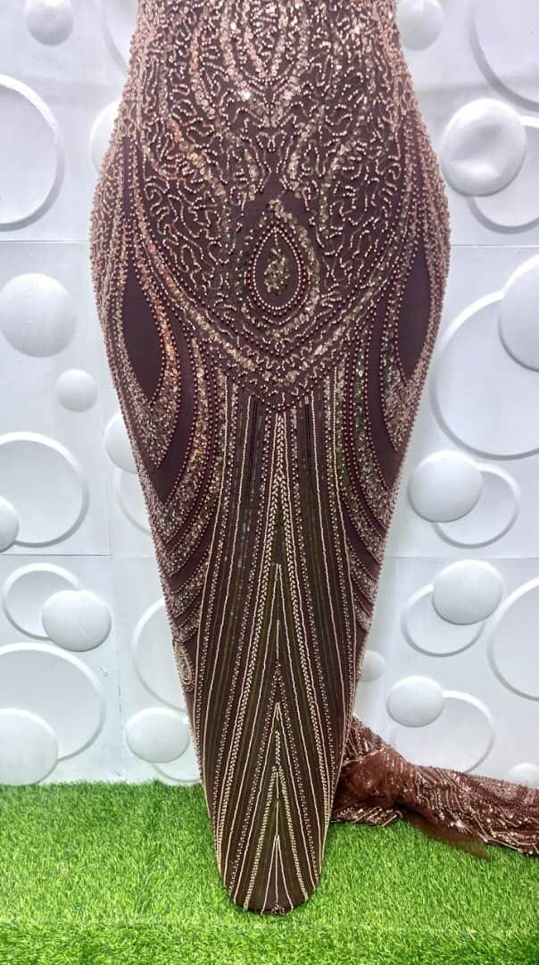 Fully beaded laces