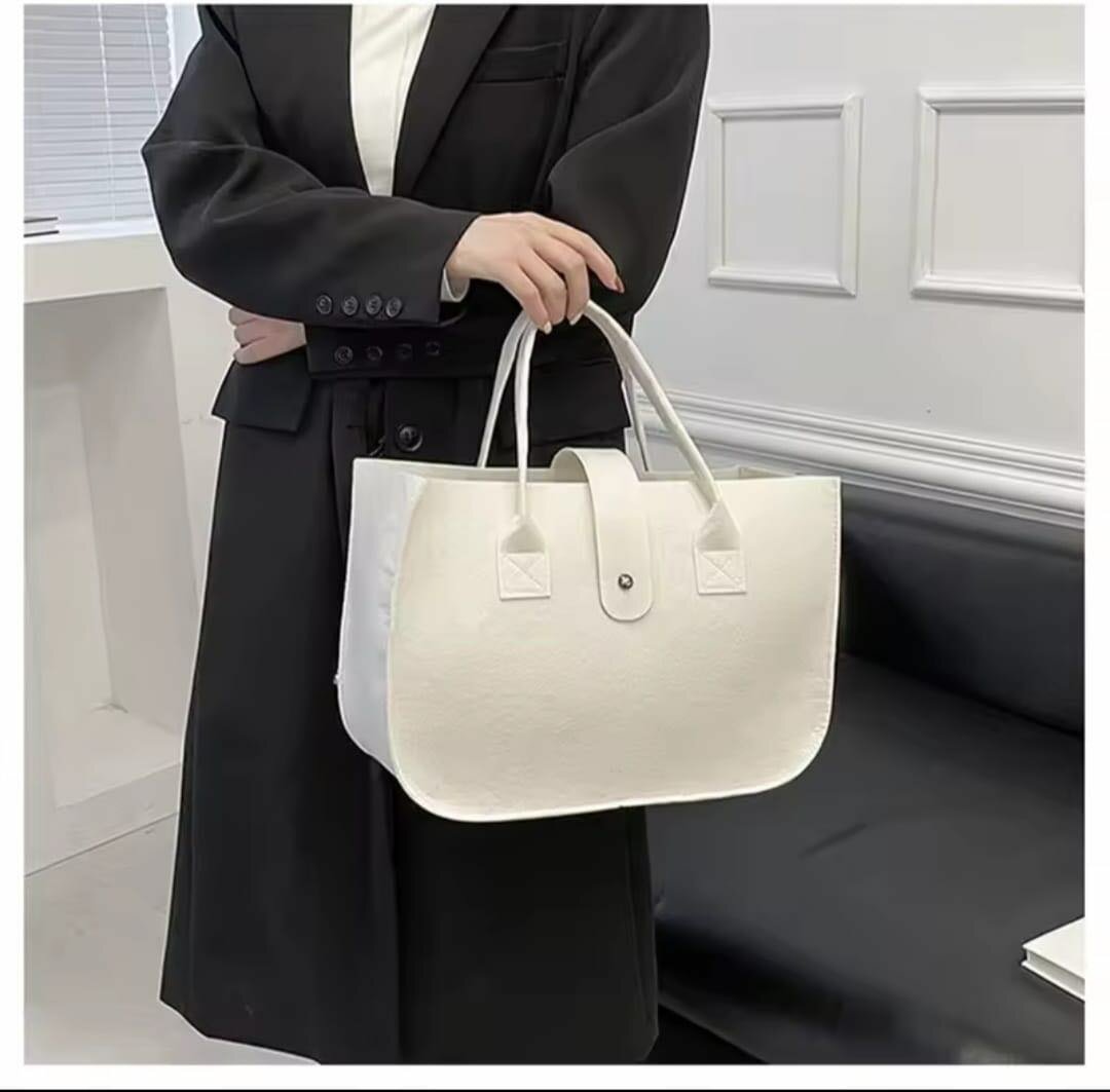 Sac blanc élégant