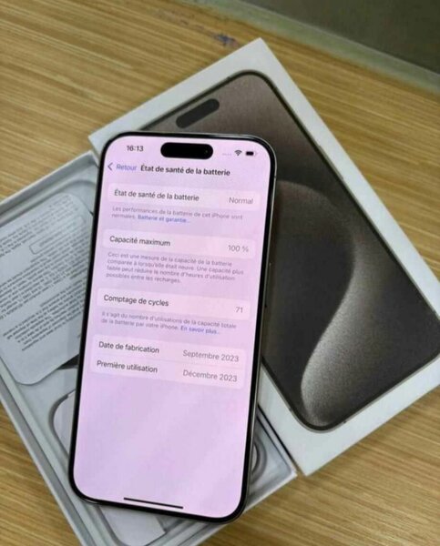 iPhone dernier modèle argent