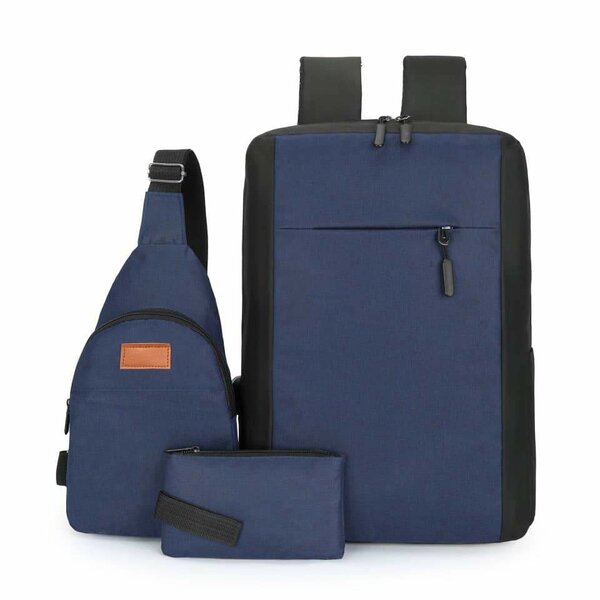 Waterproof 3 in 1 laptop travel backpack school bag