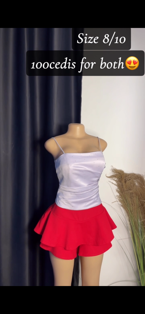 Corset dress and skirt