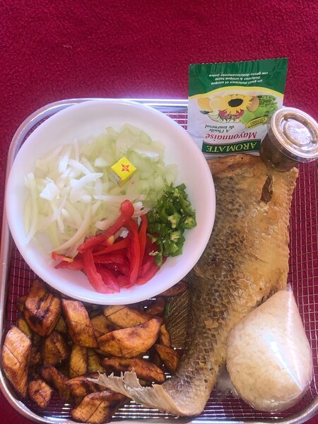 Attiéké poisson