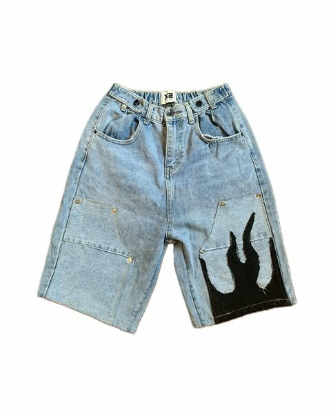 Flame Jorts - W28