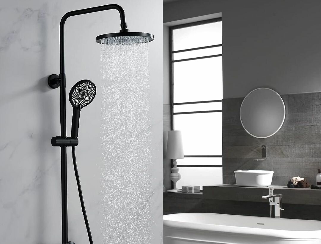 Adjustable Rainfall Shower System