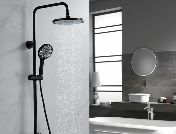 Adjustable Rainfall Shower System