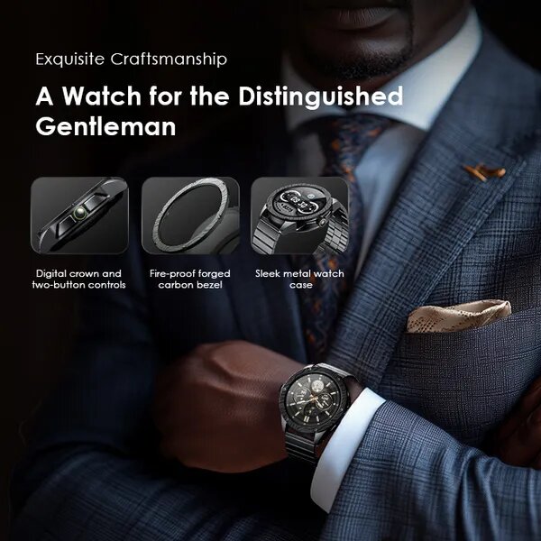 oraimo Watch Pro NT 1.43" AMOLED AI Powered Smart Watch