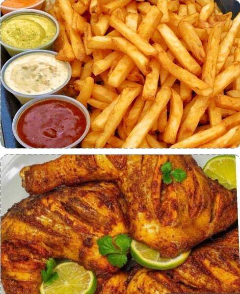 Poulet +frites