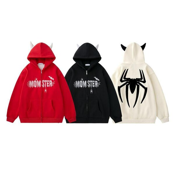 Sweat à capuche "Momster"