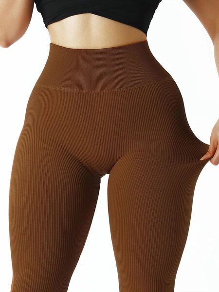 Ribbed leggings