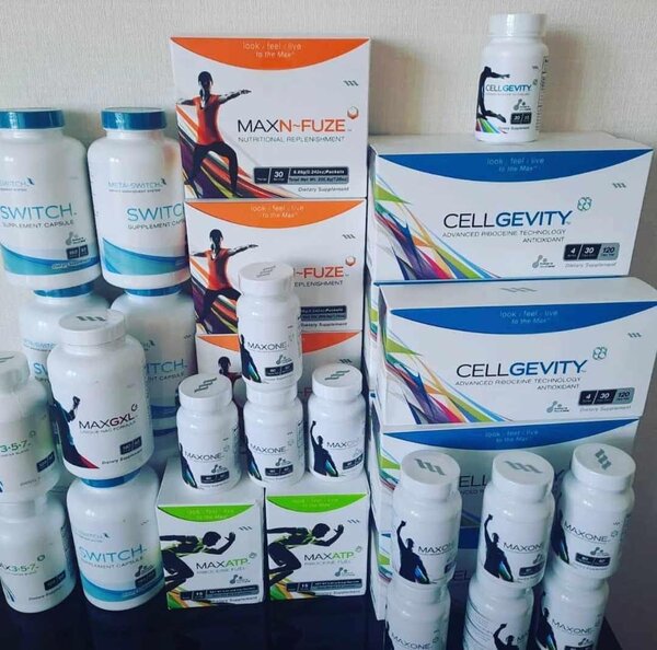 Max International Products GXL, Omega 357, Cellgevity