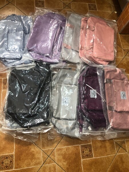 Waterproof travel hand bags.