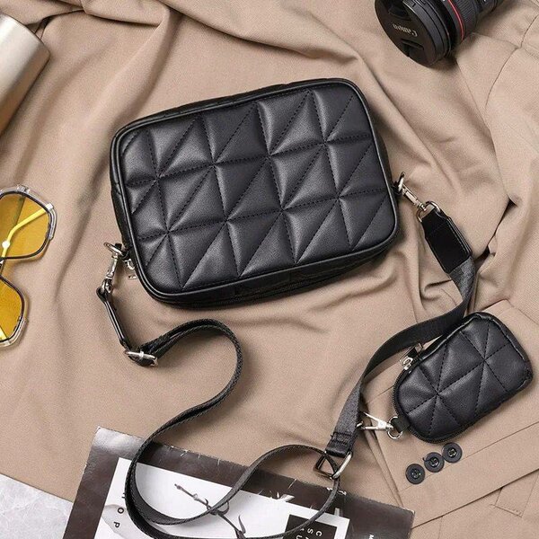 Leather side bags