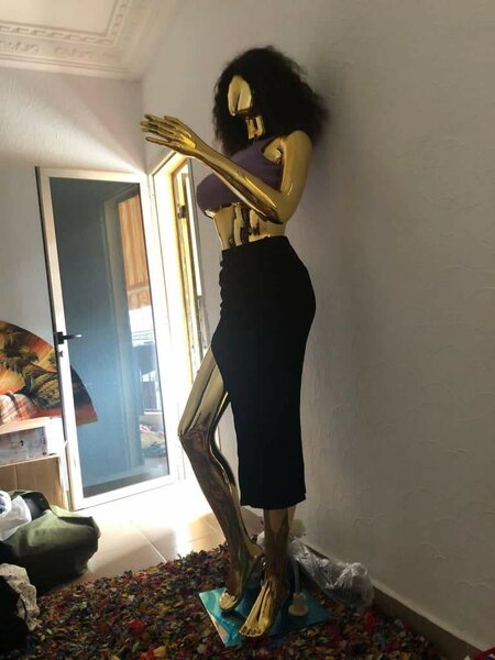 Mannequin doré