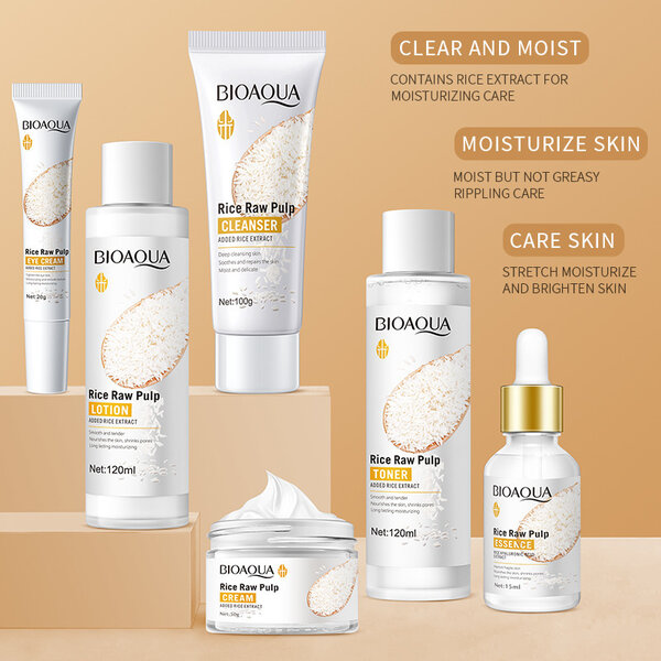 Sadoer Rice Pulp facial set