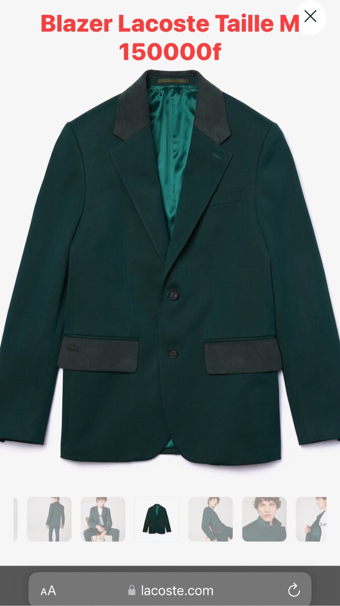 Blazer lacoste