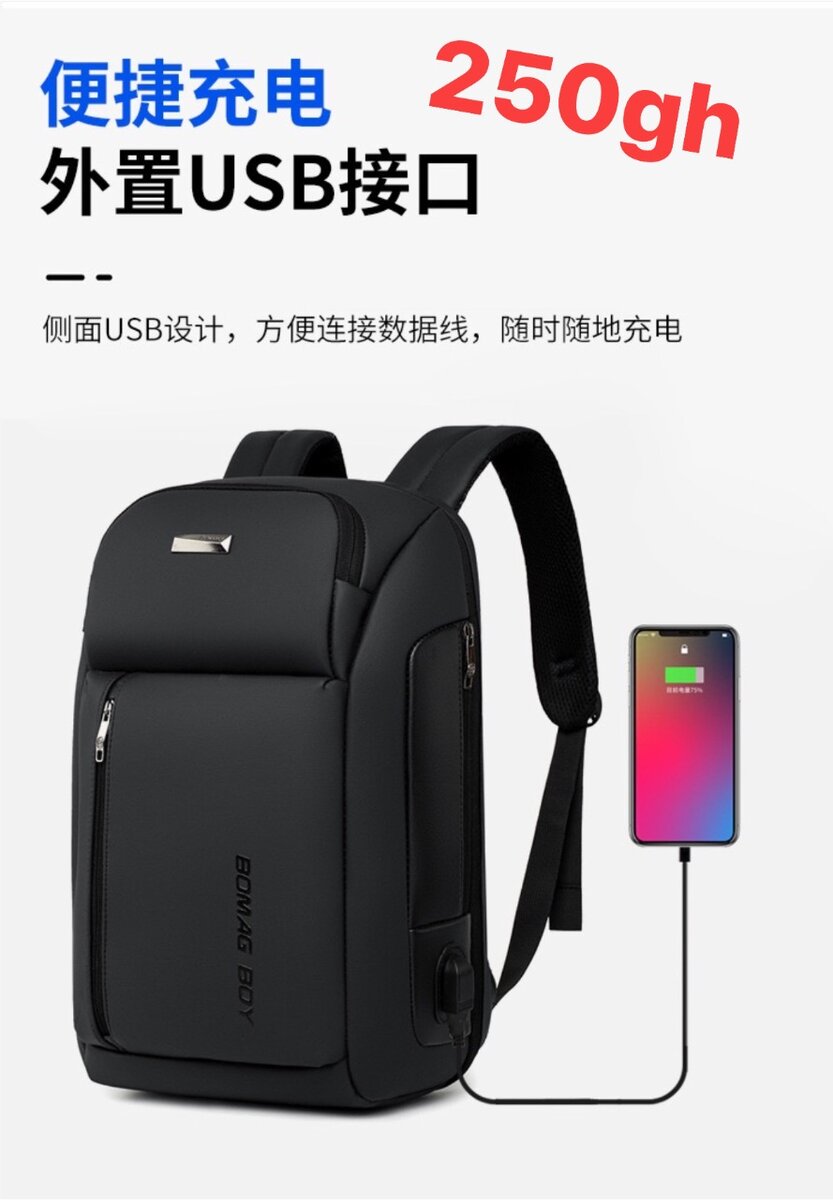 Bomag boy laptop bag