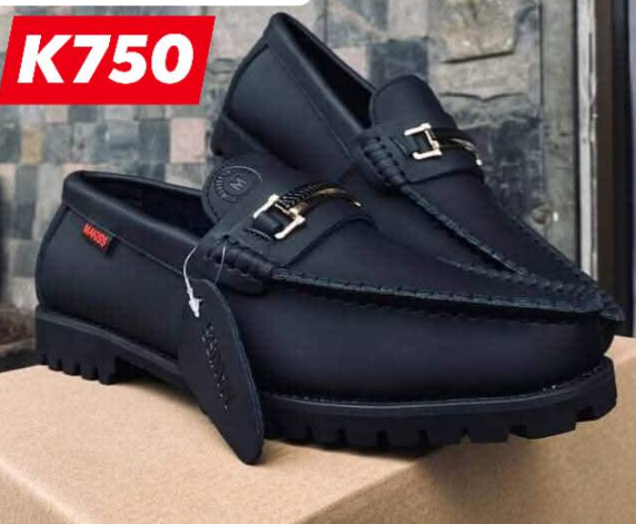 leather loafers