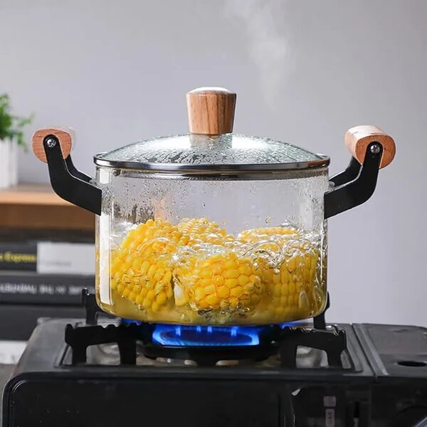 3L Glass pot