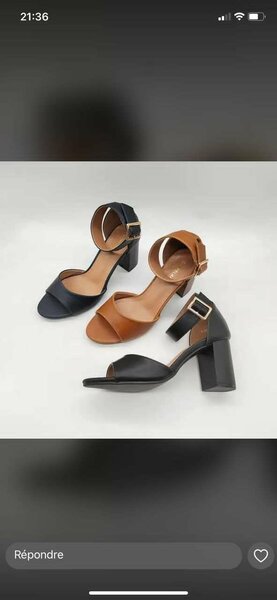 Sandales à talons élégantes