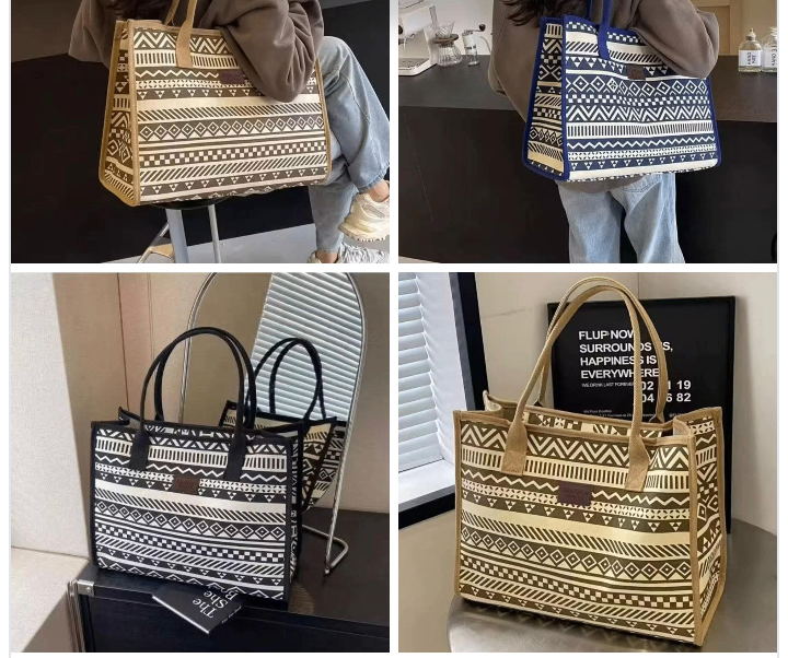 Sac cabas ethnique tendance