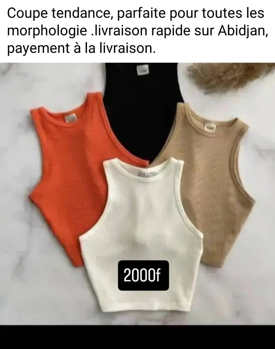 Débardeurs Femme Mode