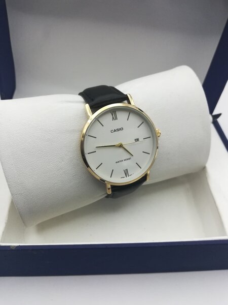 Casio Leather Watch