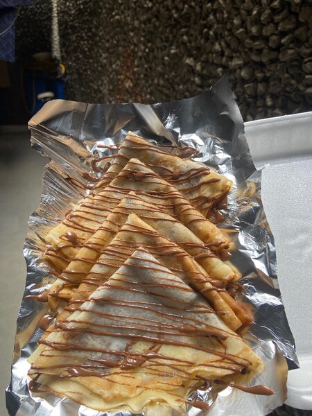 Crêpes au chocolat