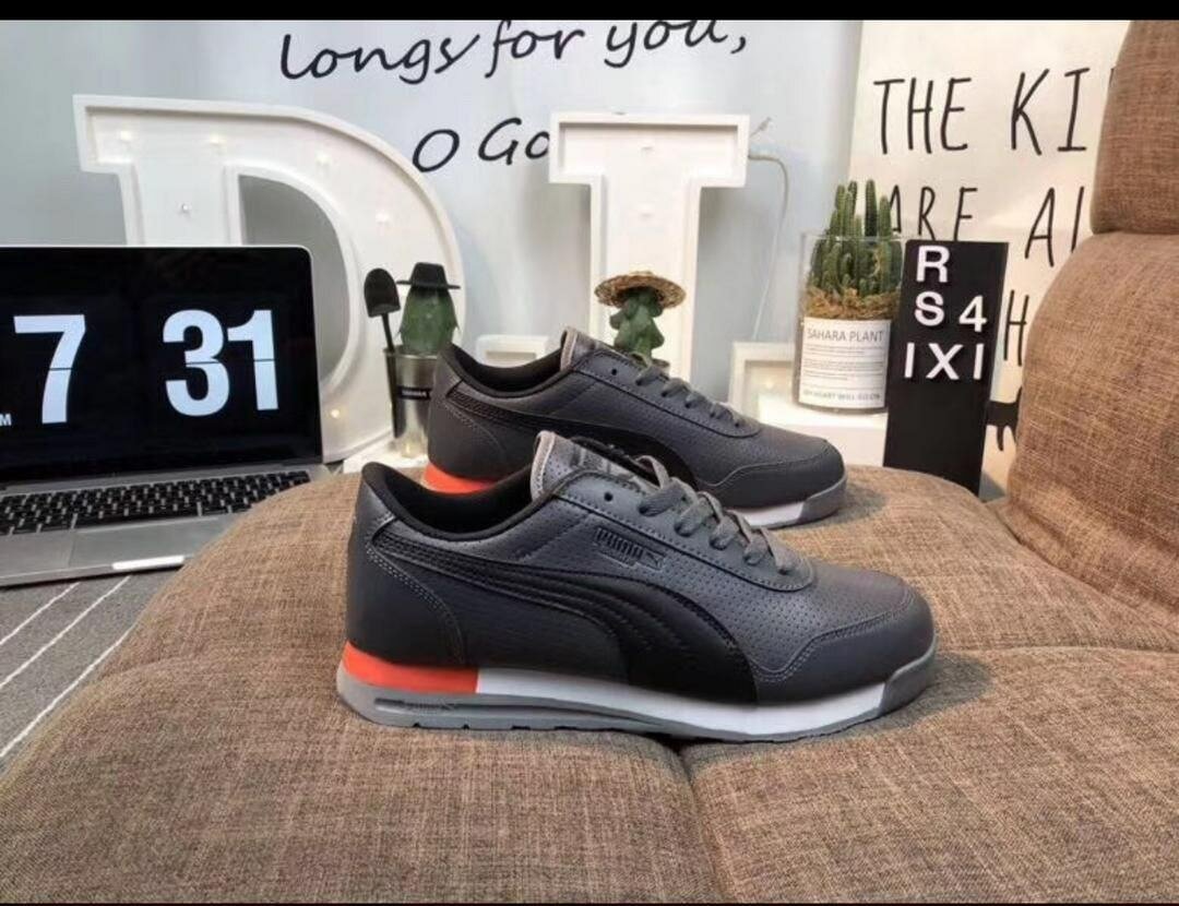 Sneakers Homme en Cuir Élégant