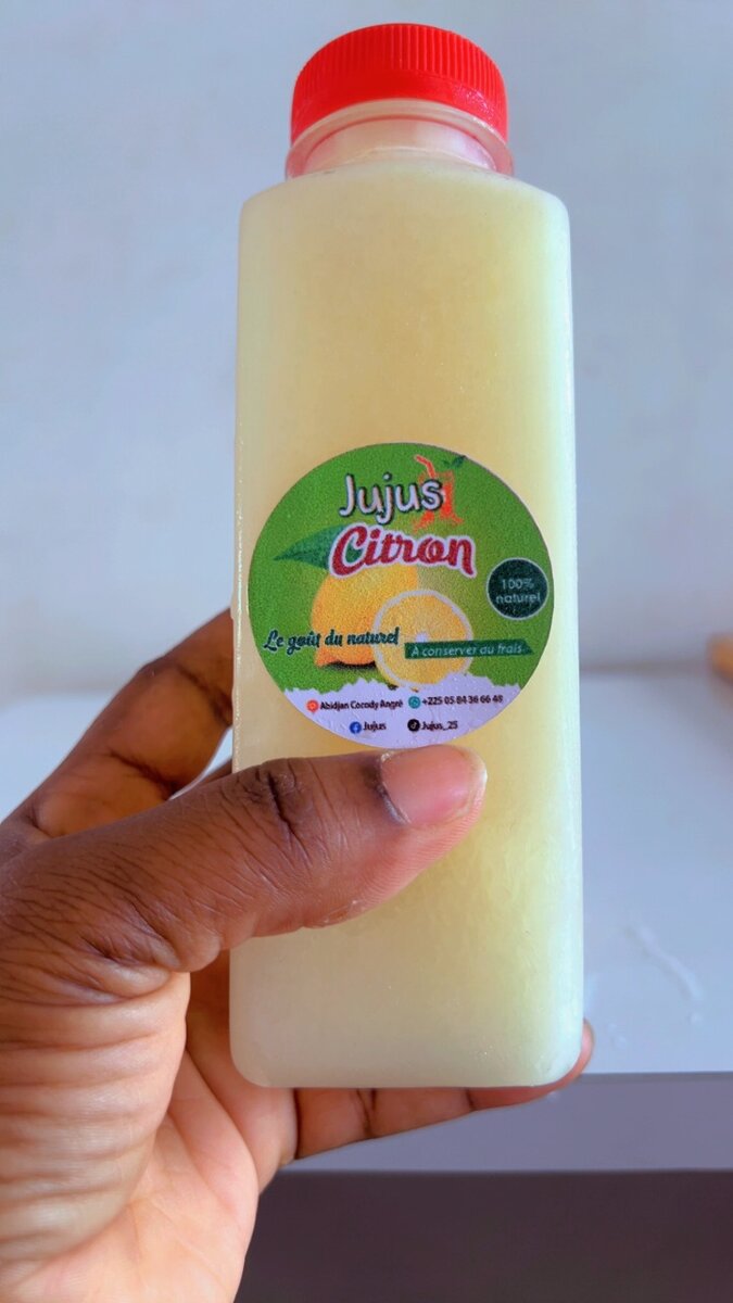 Jus Citron Naturel 100%