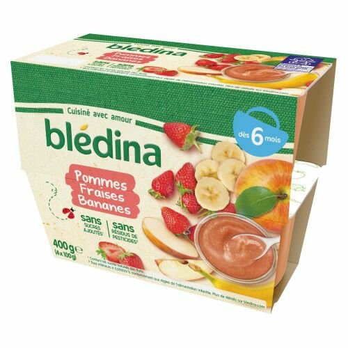 Pomme fraise banane