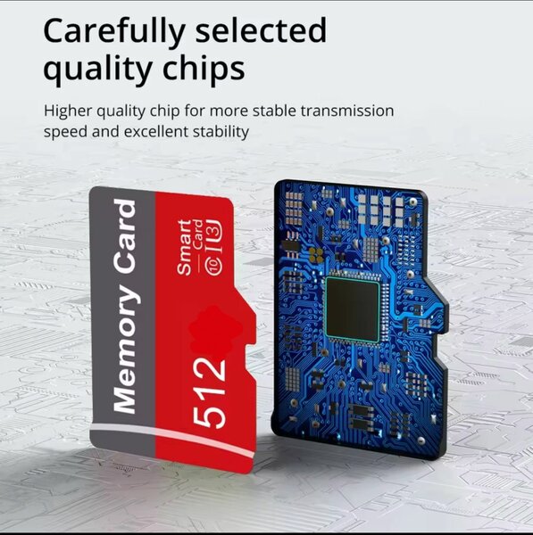 Carte mémoire 512 go