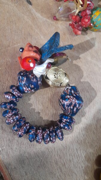 beaded bracelet
