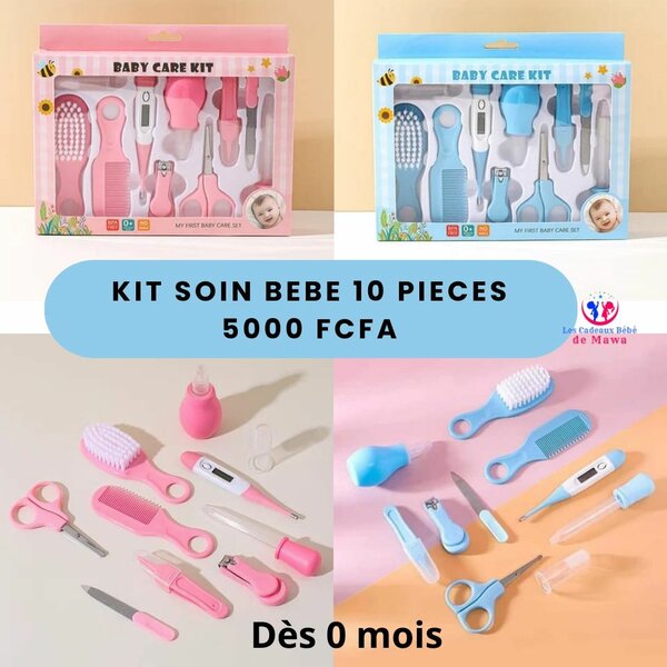 Kit soin bébé 10 pièces