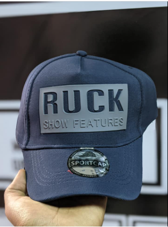 blue cap