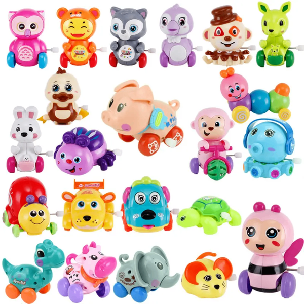 Jouets à Friction Animaux Multiples